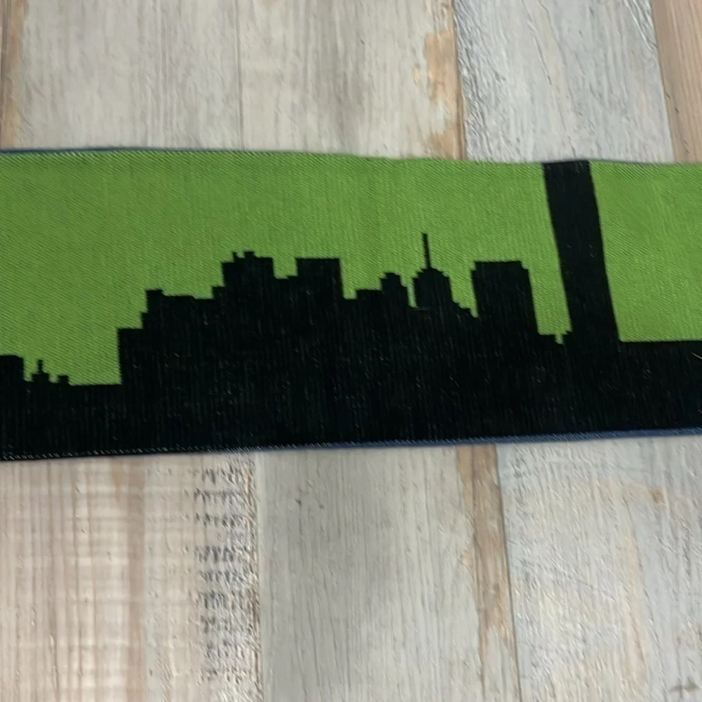 Oklahoma City Energy FC Soccer Scarf Sports Scarf Blue Black Green W7” L61”